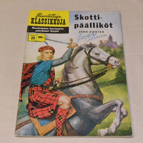 Kuvitettuja klassikkoja 29 Skottipäälliköt